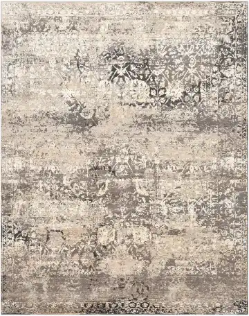 Ковёр Shabby Classic 4633 — кремовый и коричневый, сюжетный рисунок