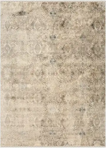Ковёр Shabby Classic 5158 — бежевый и коричневый, винтажный рисунок