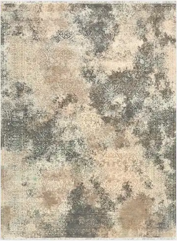 Ковёр Shabby Classic 5218 — бежевый и серый, абстрактный рисунок
