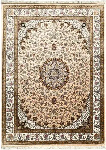 Ковёр Persia 5782 — коричневый и бежевый, восточный орнамент