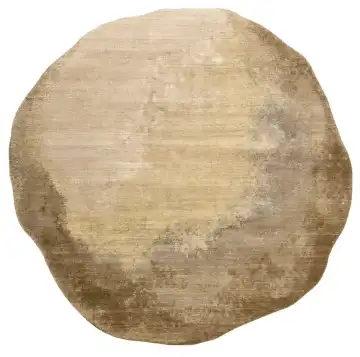 Ковёр Ombre 5883 — бежевый и коричневый, однотонный