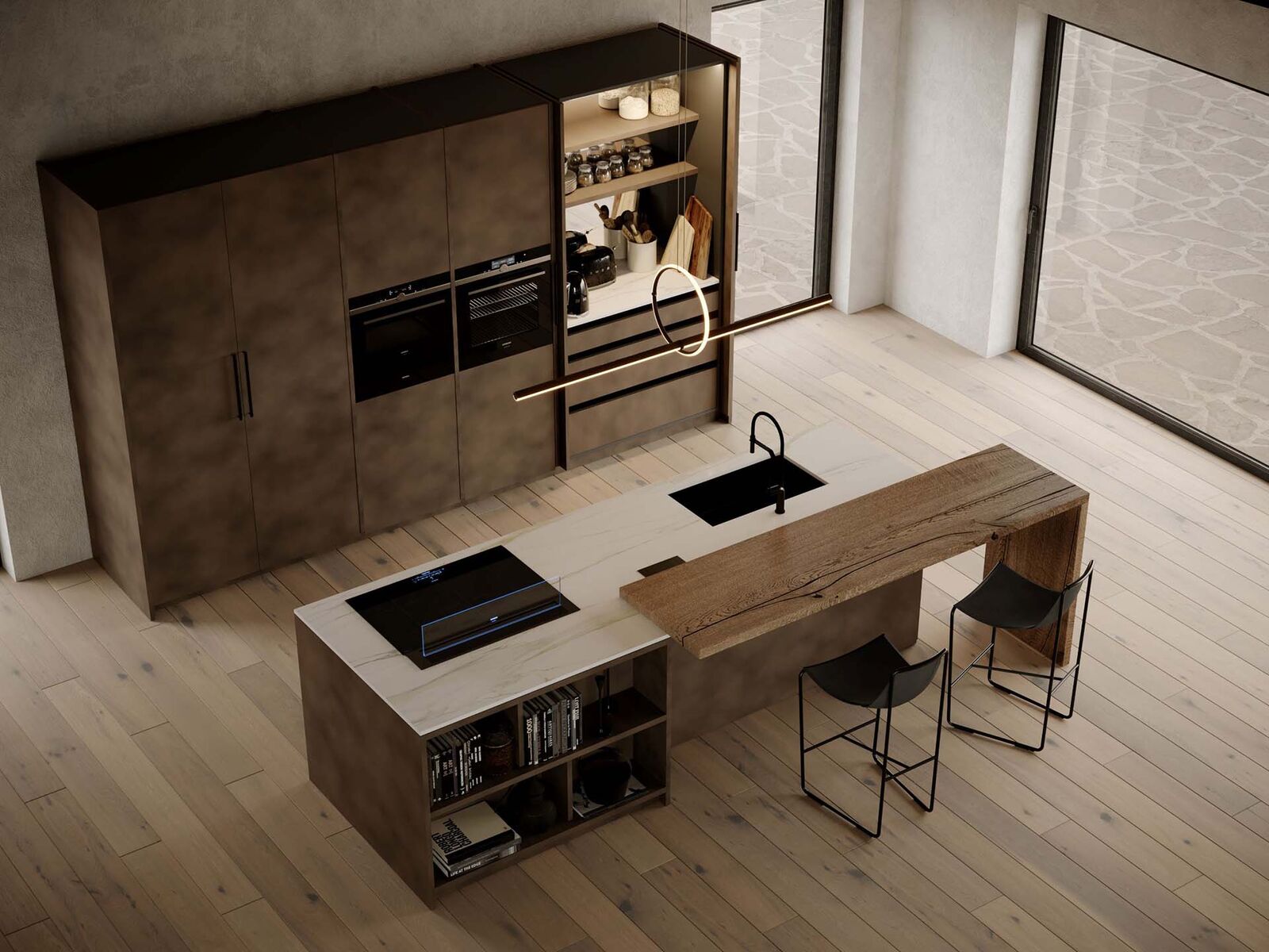 Кухня Essence Metal — Aurora Cucine, кадр 2