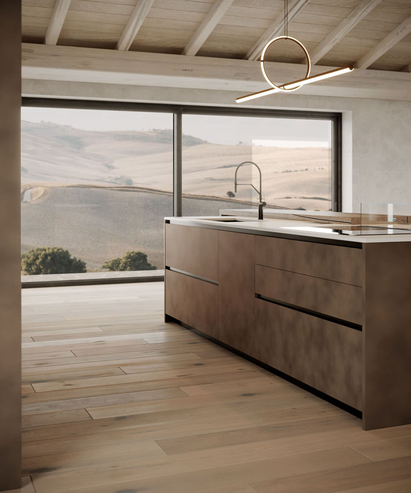 Кухня Essence Metal — Aurora Cucine, кадр 4