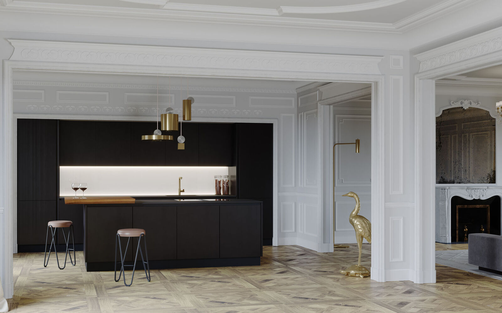 Кухня Essence Metal — Aurora Cucine, кадр 5
