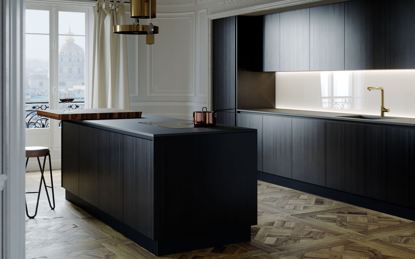 Кухня Essence Metal — Aurora Cucine, кадр 6