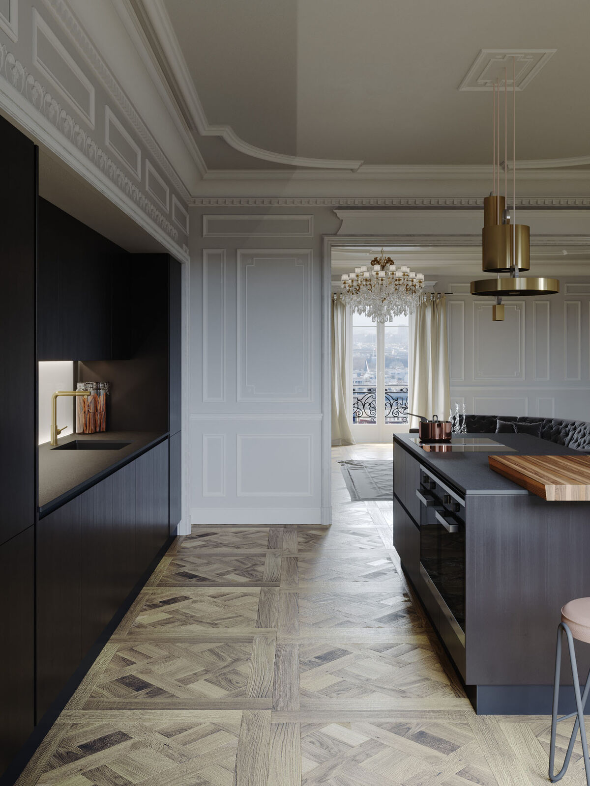 Кухня Essence Metal — Aurora Cucine, кадр 7