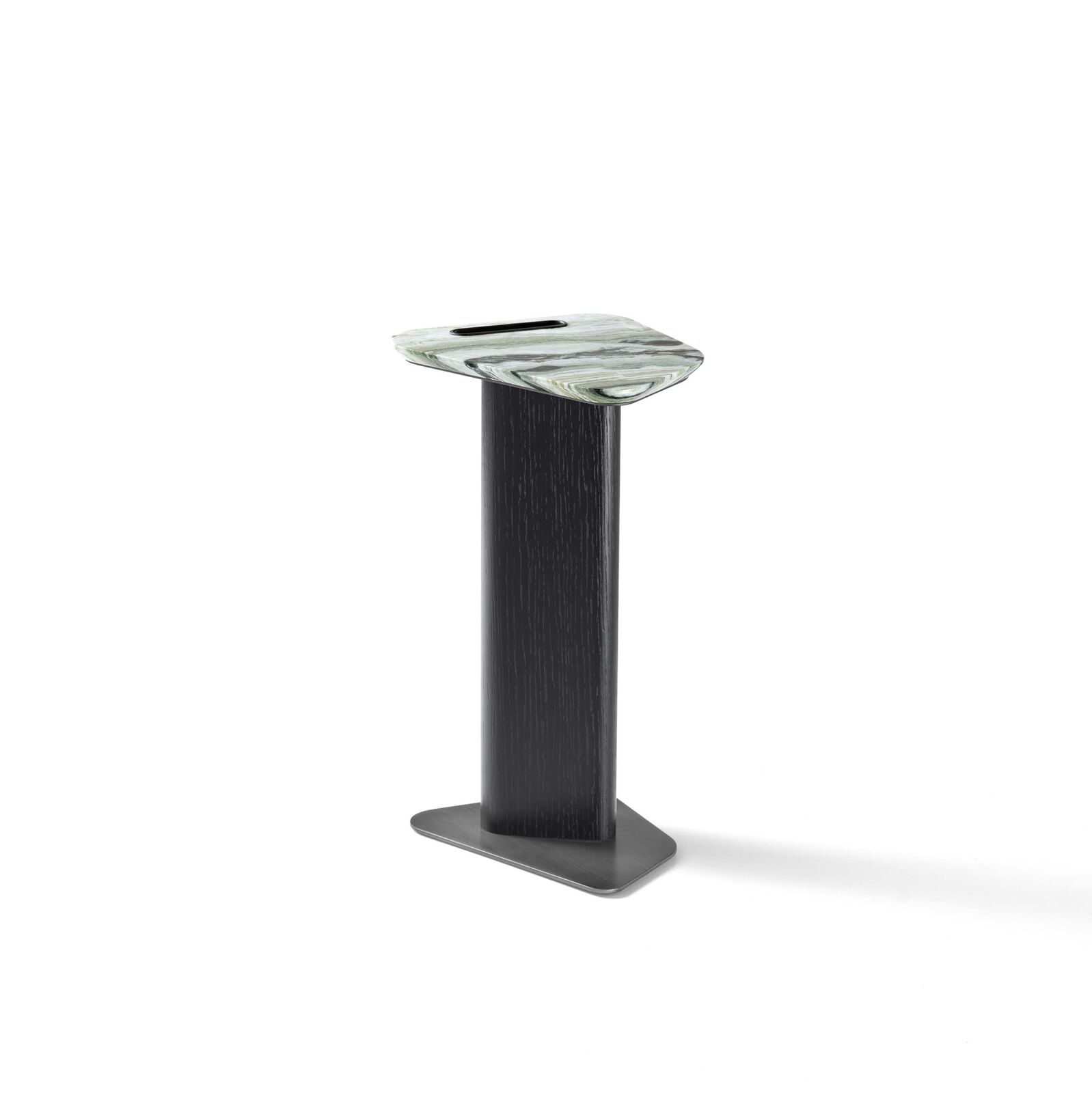 Предмет декора Leaf Collection – Camelia Green Marble, Oak Wood And Satin Metal Legs — FMF, кадр 6