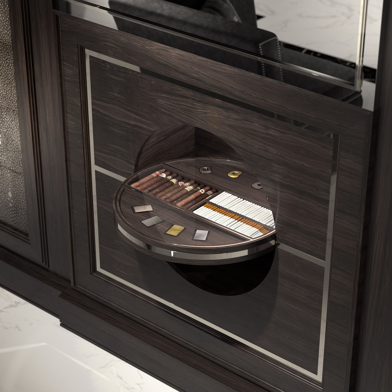 Гарнитур Black Wooden Billiard Room — FMF, кадр 3