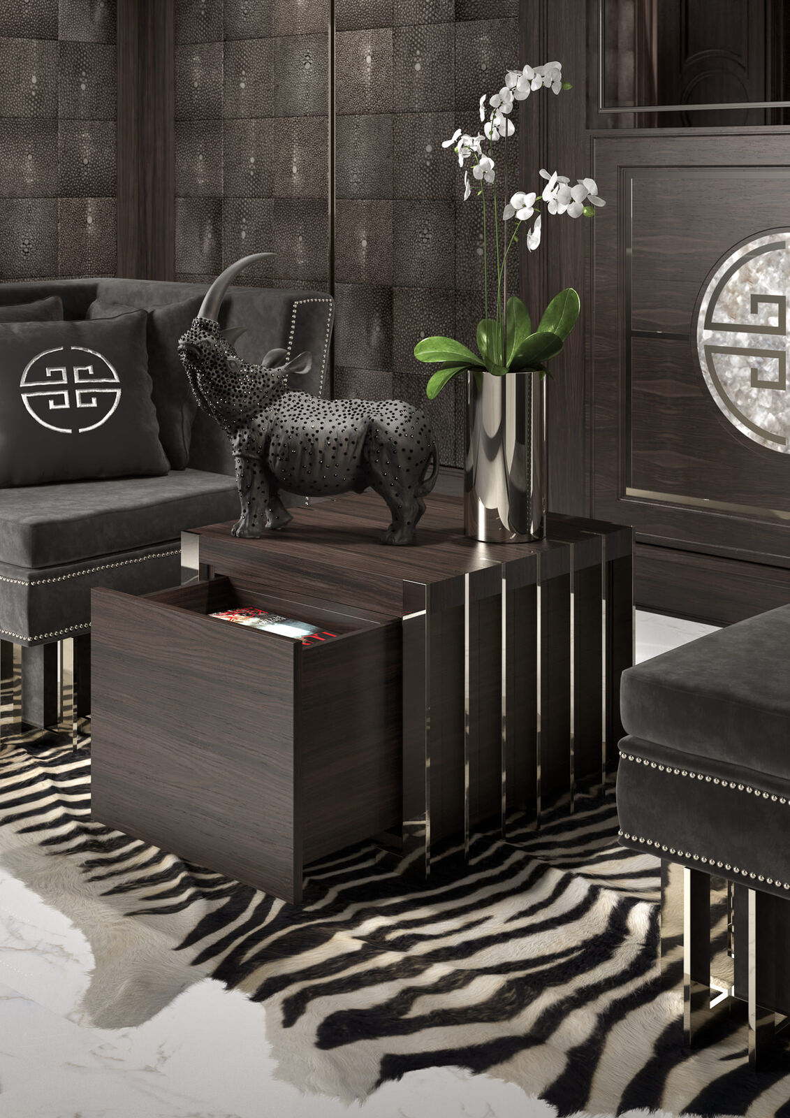 Гарнитур Black Wooden Billiard Room — FMF, кадр 7