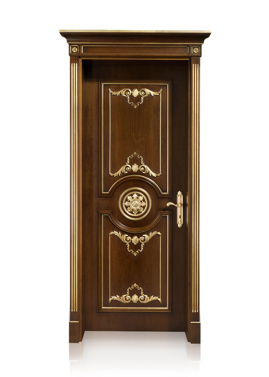 Room sets Classic Dark Wood Door With Gold Details — FMF, collection Двери