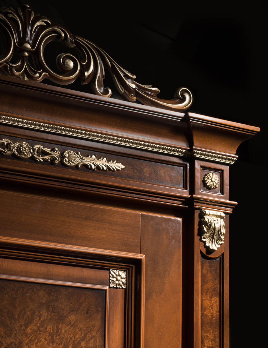 Гарнитур Classic Dark Wood Door With Gold Details — FMF, кадр 3