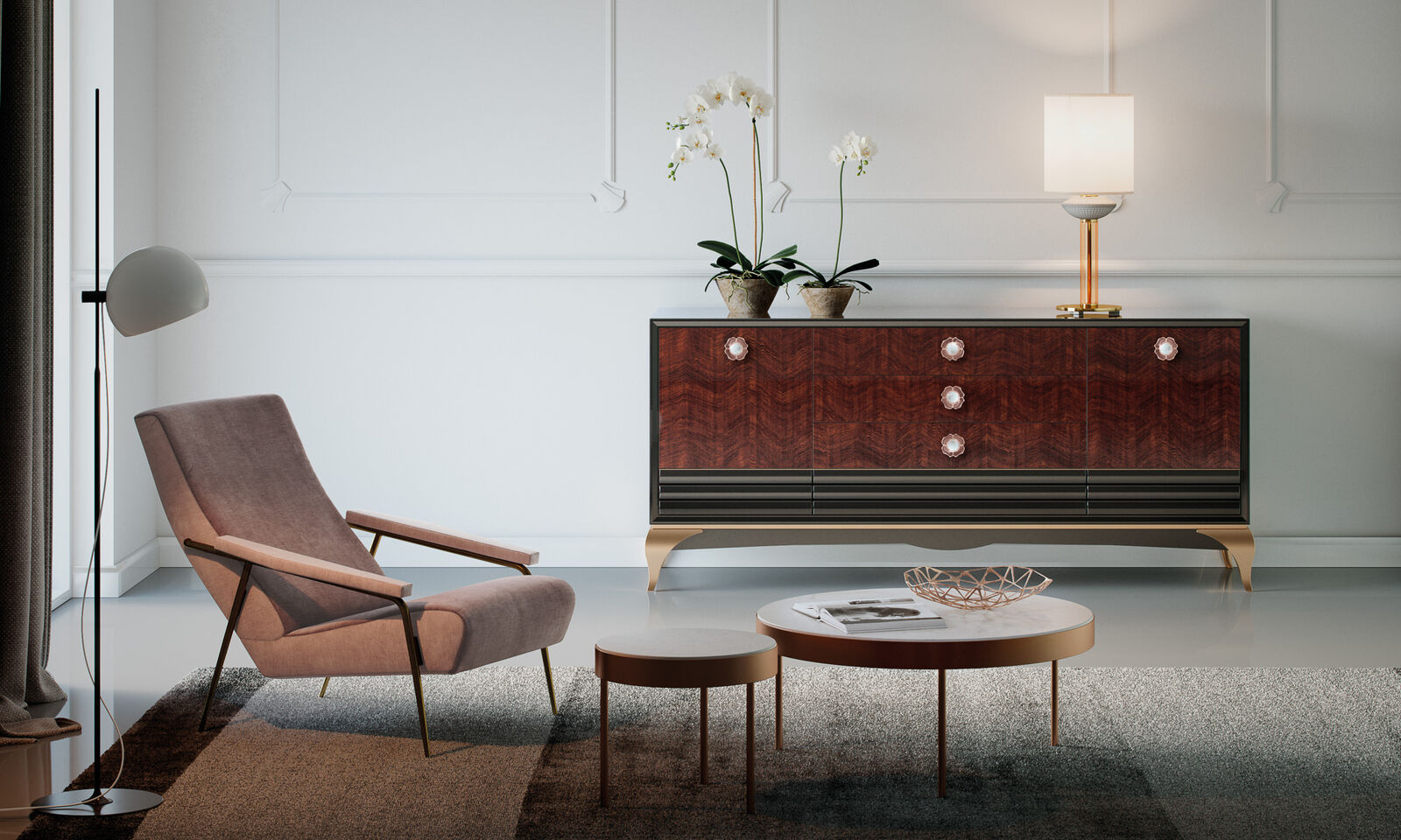 Гарнитур Classic Elegant Living Room — FMF, кадр 4