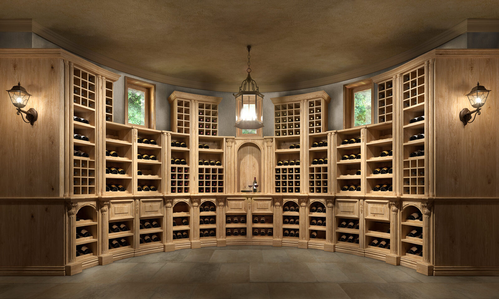 Гарнитур Classic Style Wooden Wine Room — FMF, кадр 6