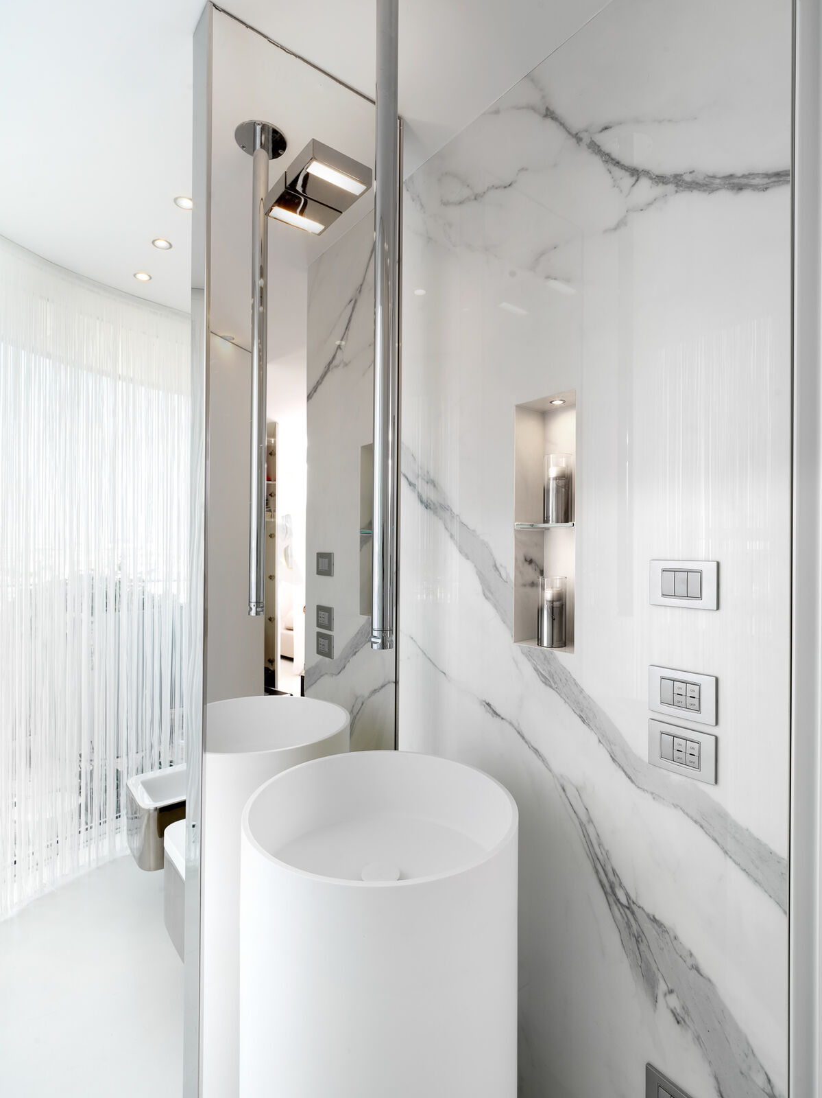 Room sets Corner Bathroom Cabinet — FMF, collection Ванные