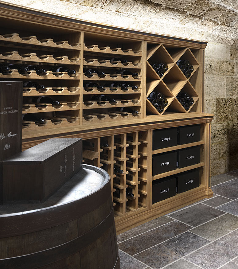 Гарнитур Curved Wineroom With Stone And Wood — FMF, кадр 6