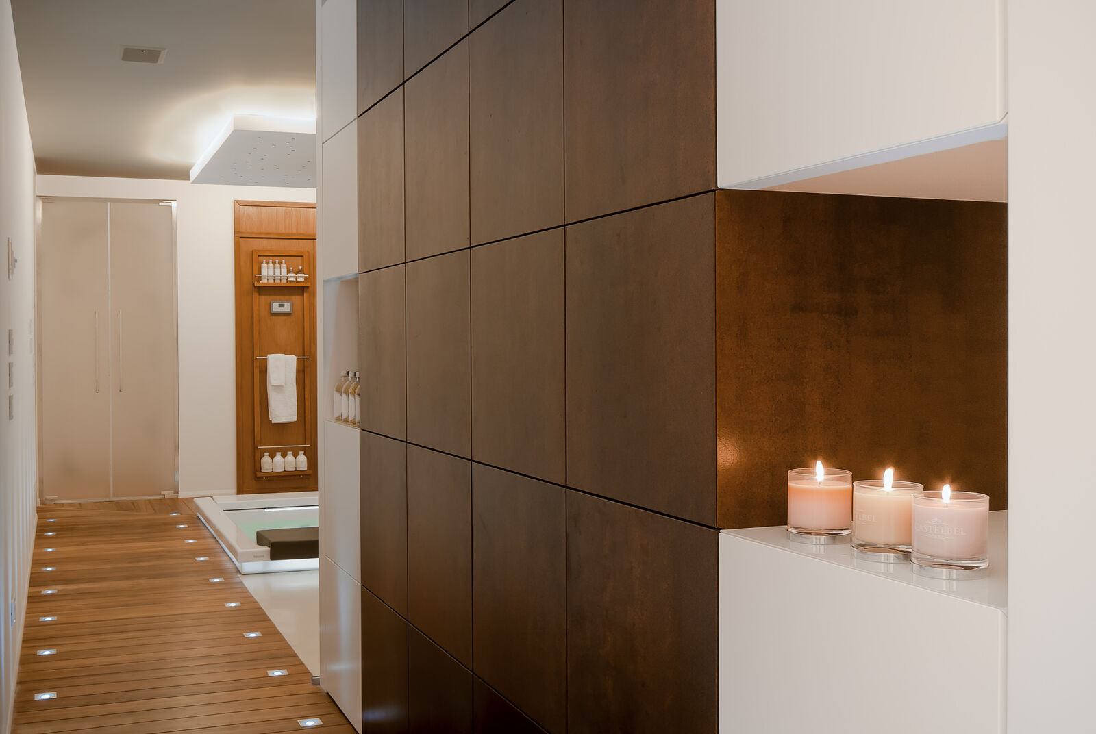 Room sets Modern Dark Wooden Bathroom — FMF, collection Ванные