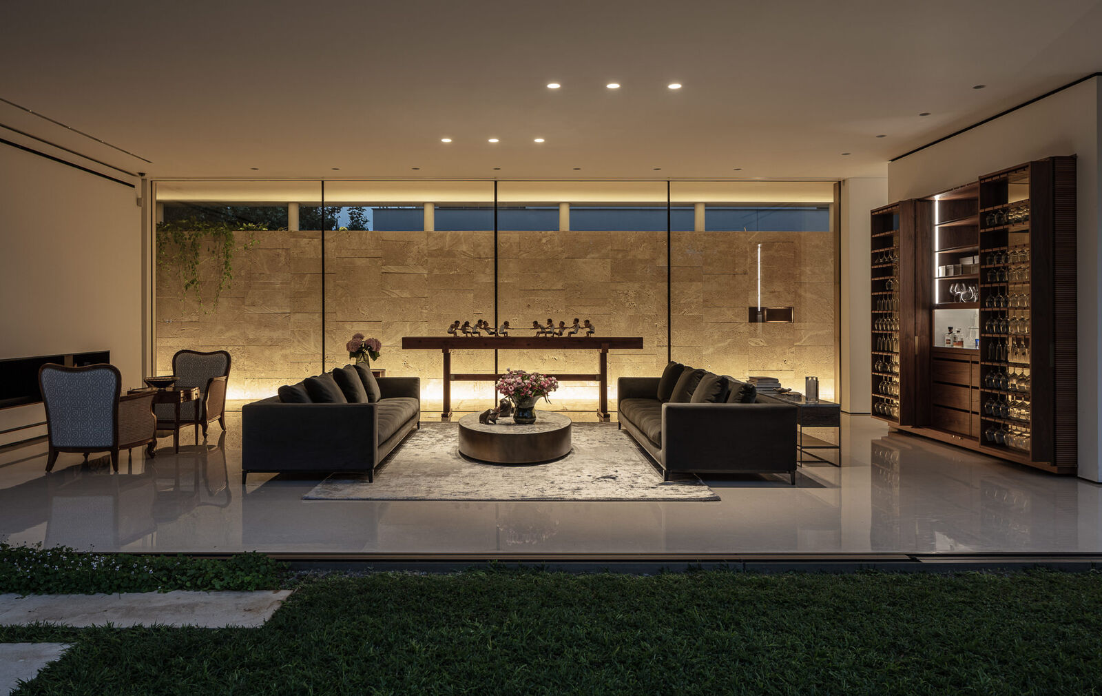 Гарнитур Modern Dark Wooden Living Room — FMF, кадр 3