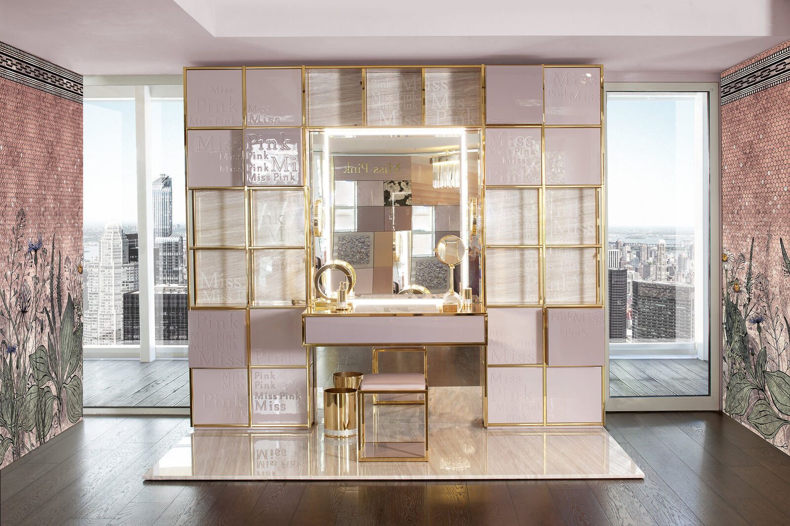 Гарнитур Modern Pink Vanity Table — FMF, кадр 3