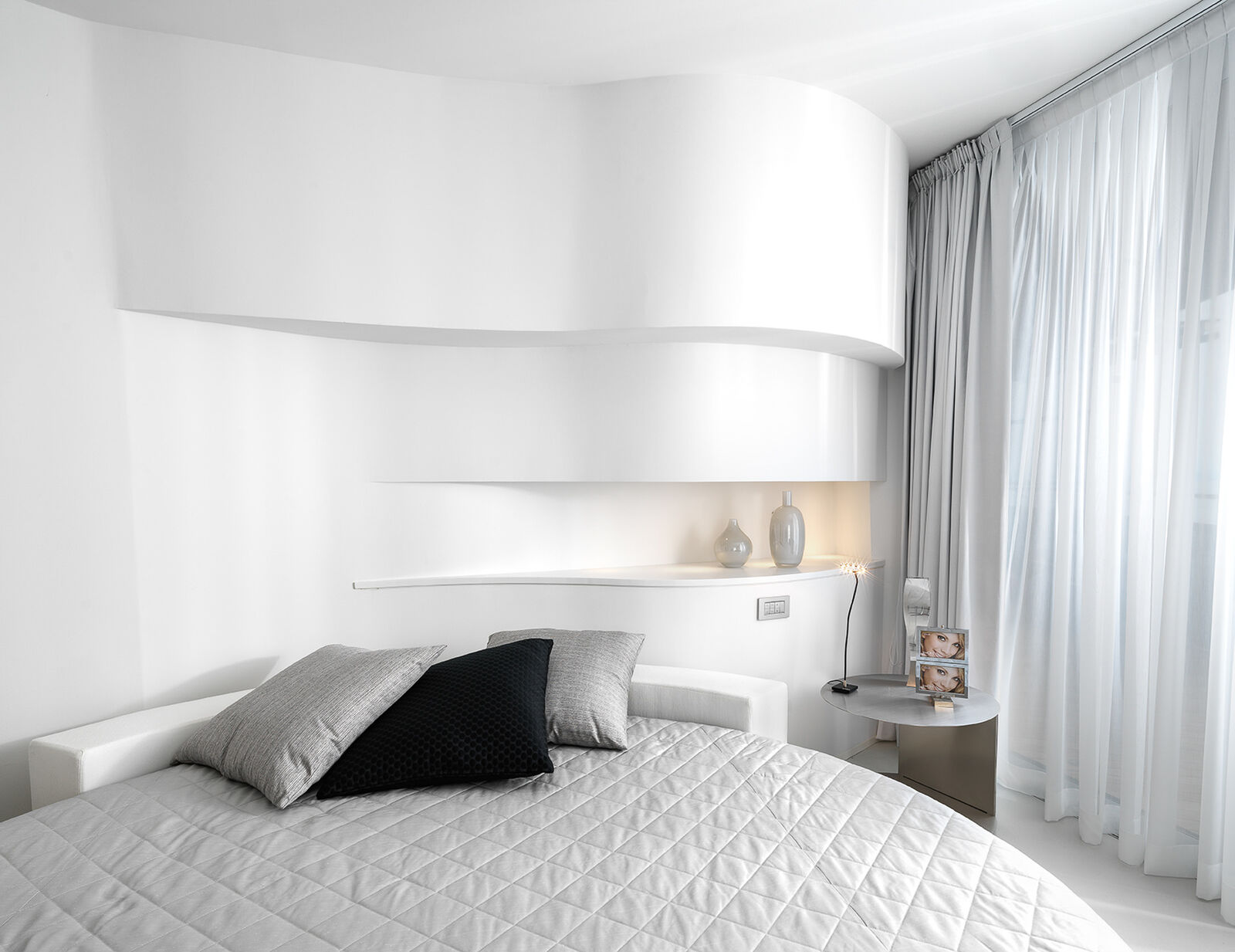 Room sets White Rounded Bedroom — FMF, collection Спальни