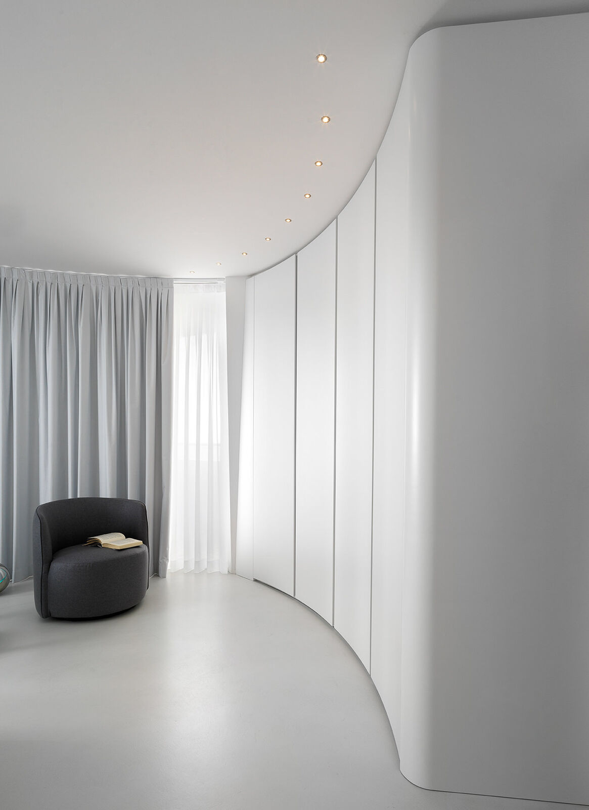 Гарнитур White Rounded Bedroom — FMF, кадр 6