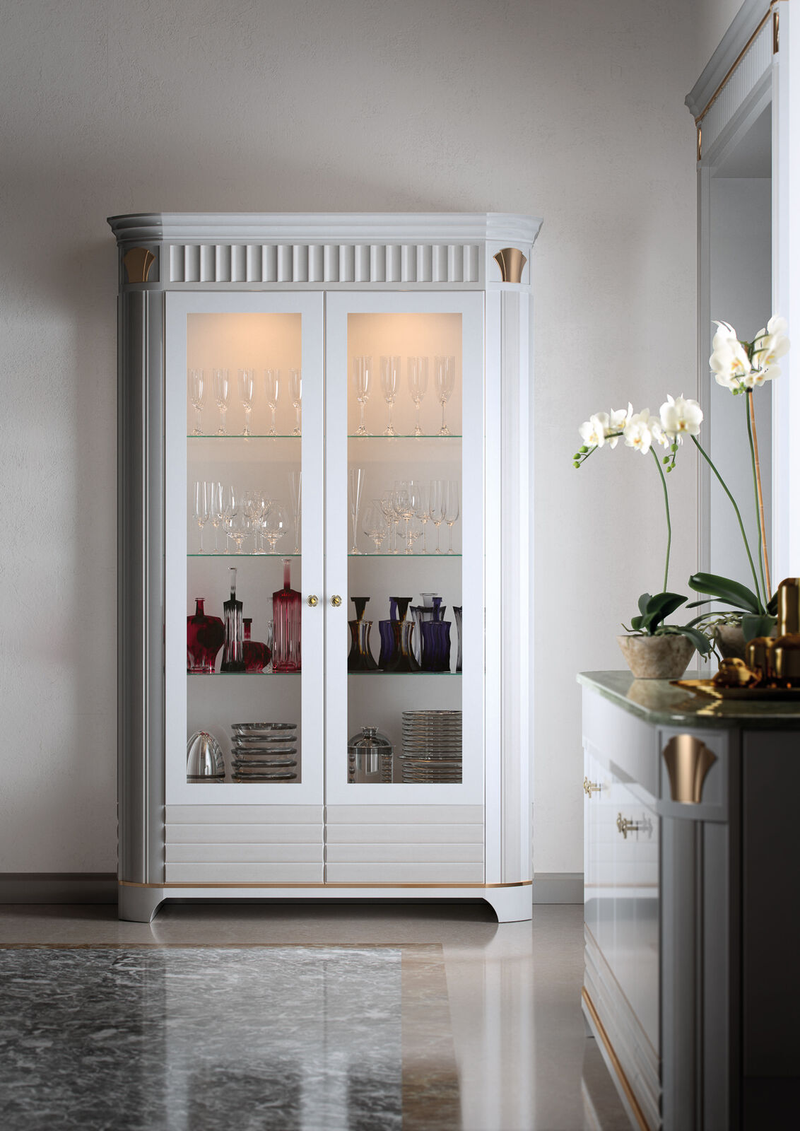 Кухня Classic Kitchen With Marble Details — FMF, кадр 4