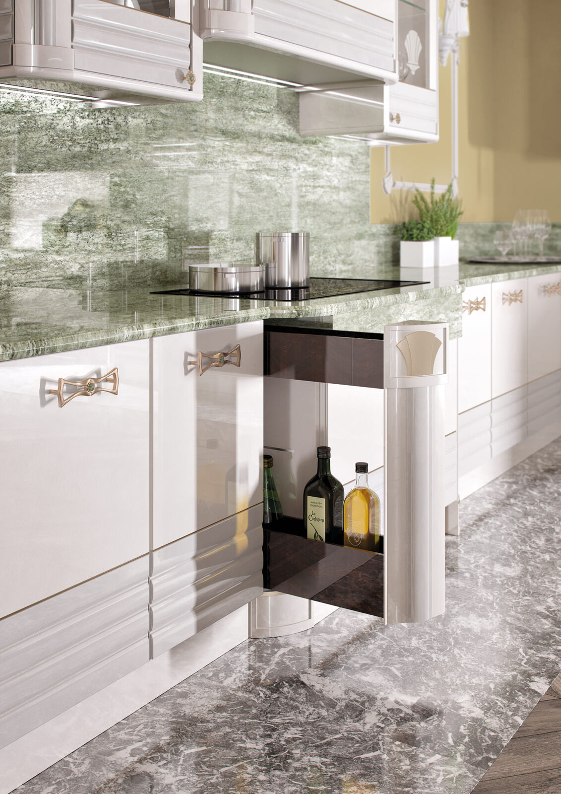 Кухня Classic Kitchen With Marble Details — FMF, кадр 7