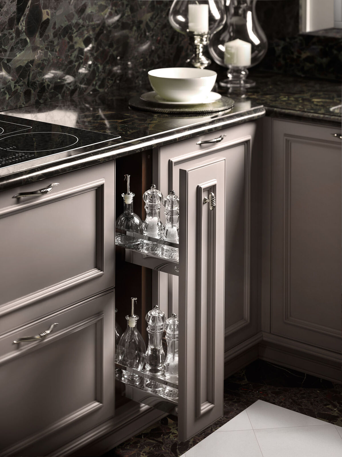 Кухня Classic White Kitchen With Marble Surface — FMF, кадр 6