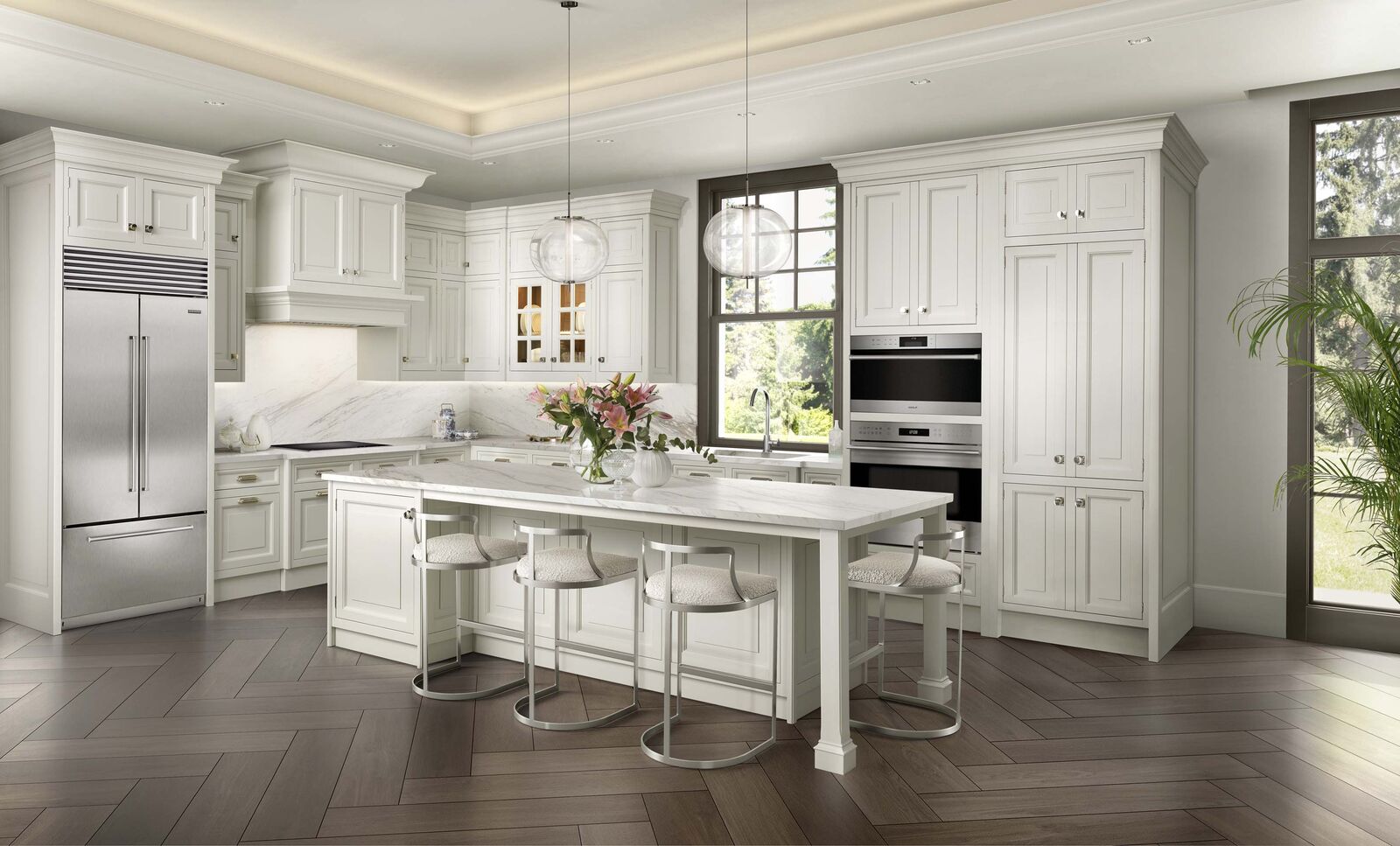 Кухня Grace: The Essence Of American Style With Tinted Oak And Hand-Finished Details — FMF, кадр 4