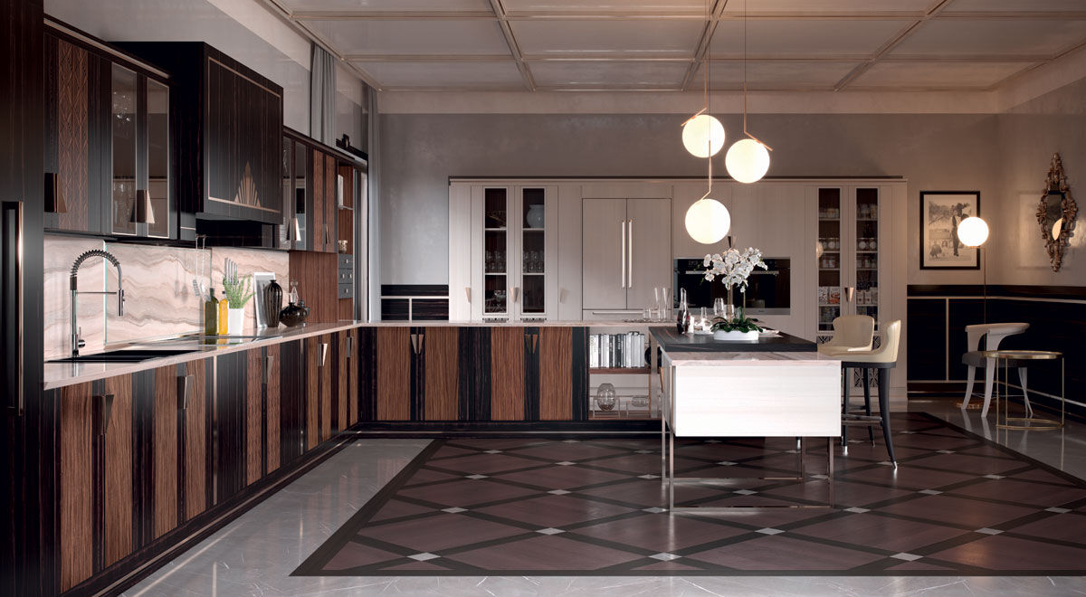 Kitchens Modern Dark Kitchen — FMF, collection Кухни