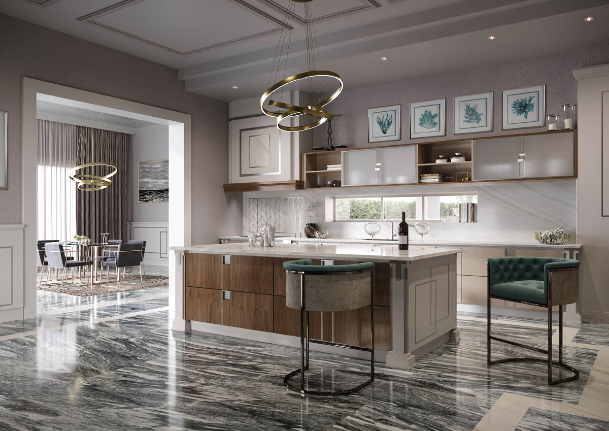 Кухня Pink Modern Kitchen — FMF, кадр 2