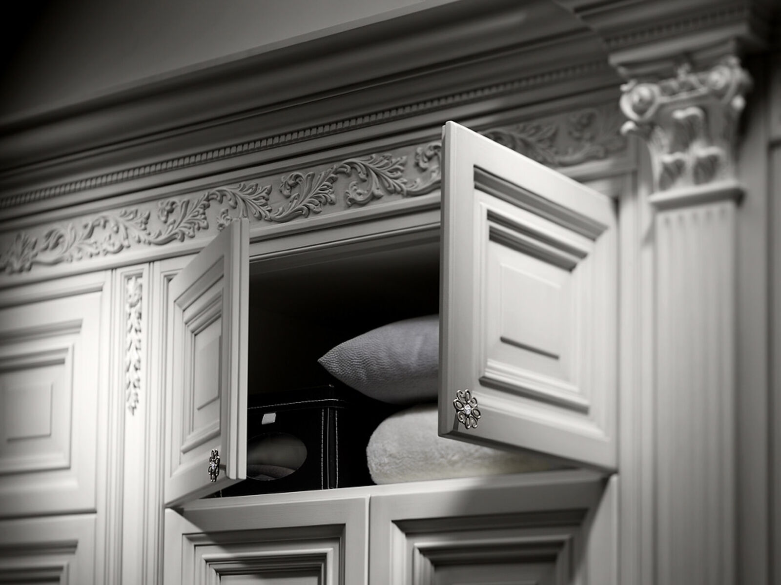 Шкаф White Classic Wardrobe — FMF, кадр 6