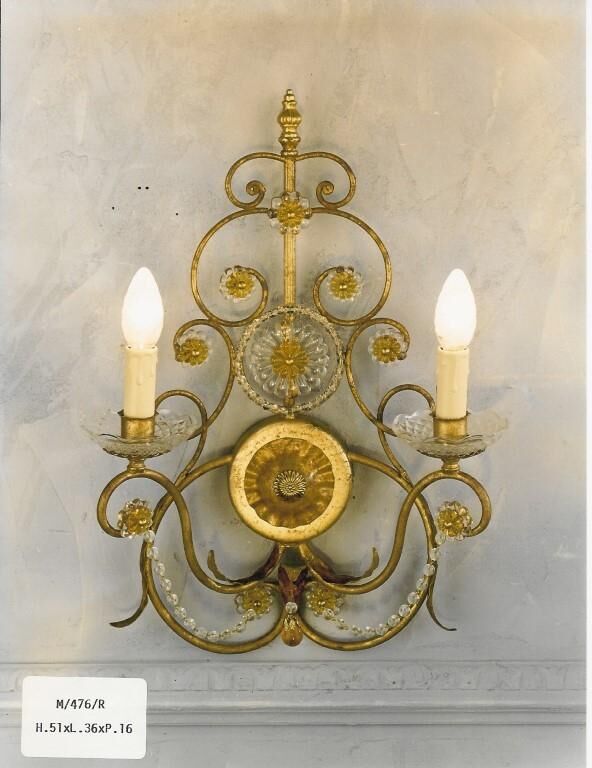 Wall lights M/476/R — Gallo, collection Classic