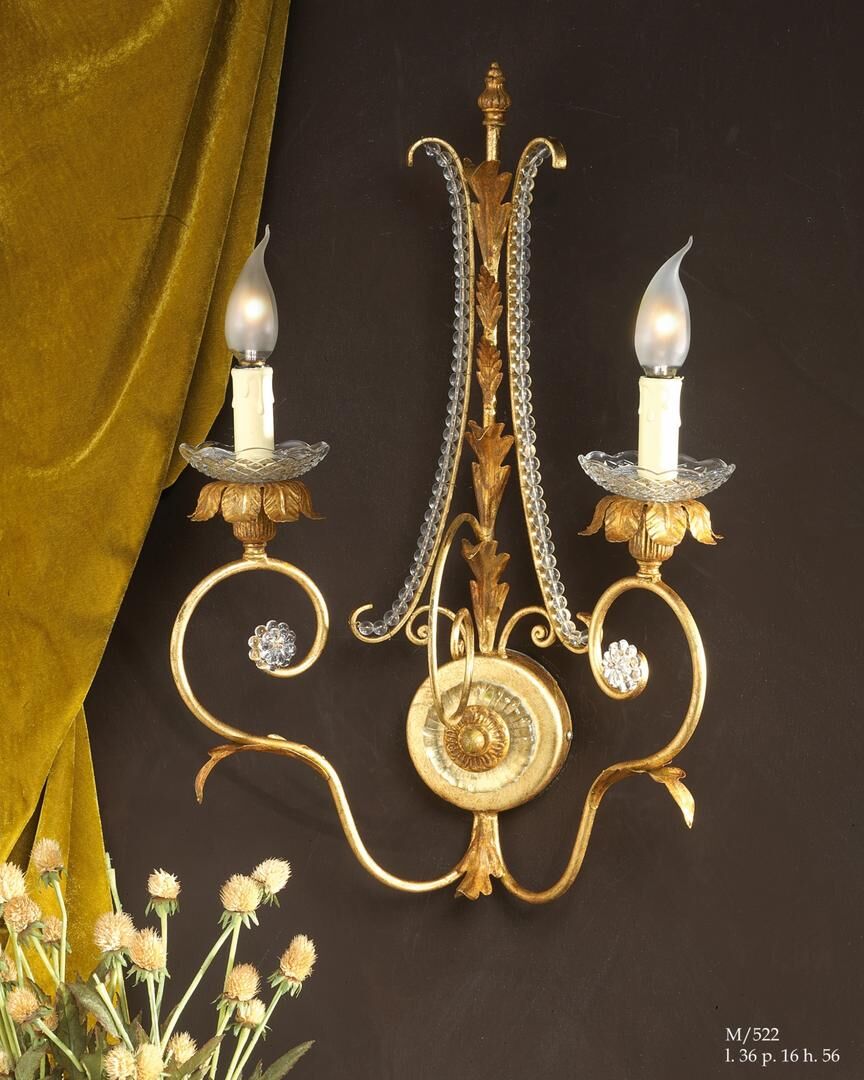 Wall lights M/522/2 — Gallo, collection Classic
