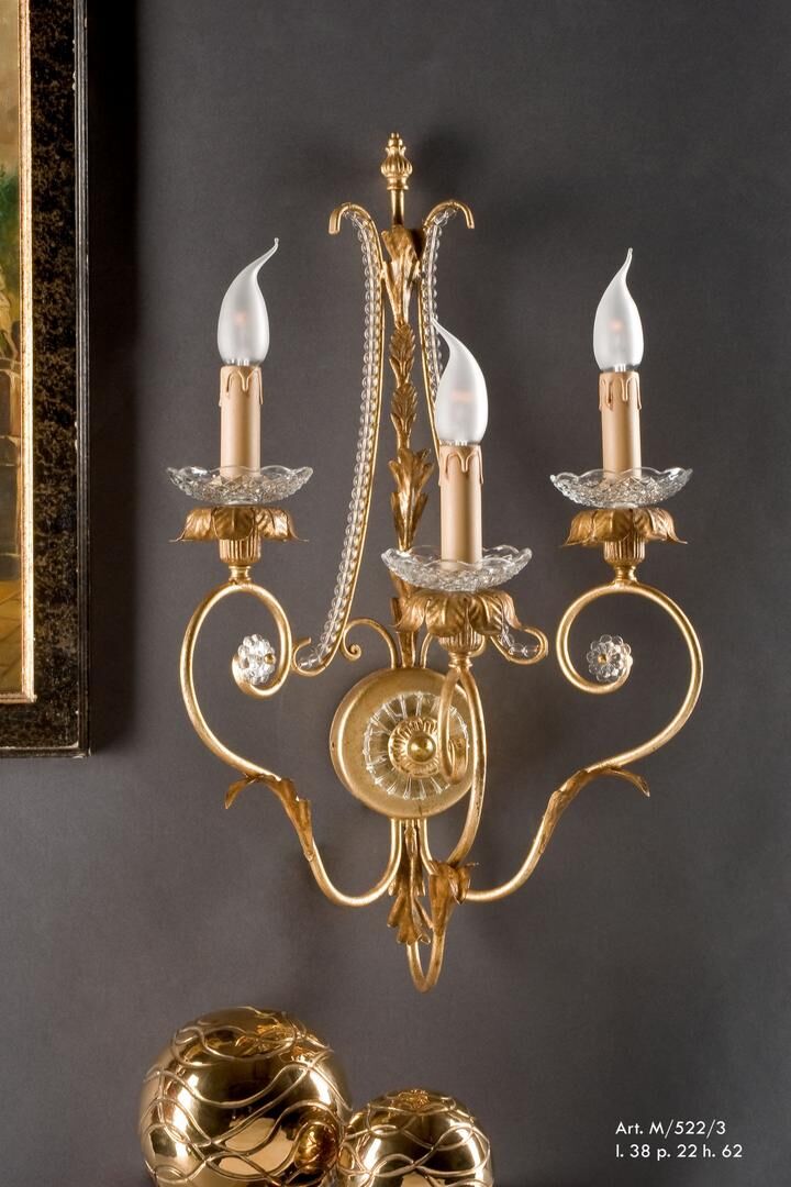 Wall lights M/522/3 — Gallo, collection Classic