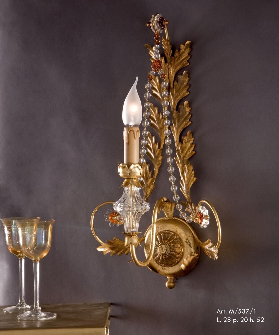 Wall lights M/537/1 — Gallo, collection Classic