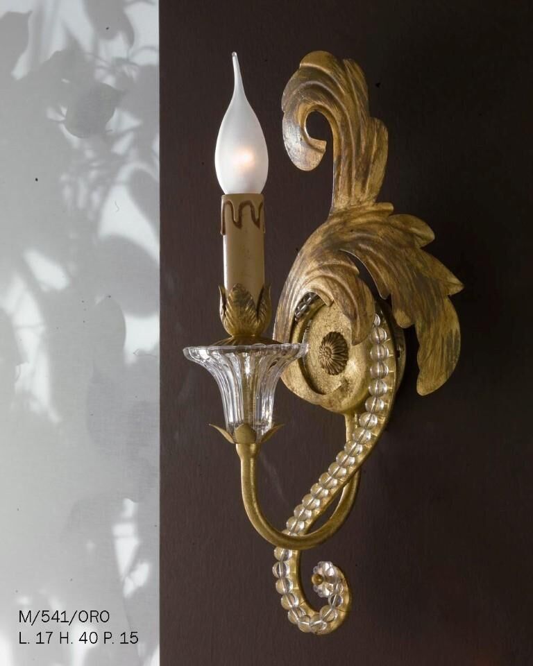 Wall lights M/541/Oro — Gallo, collection Classic