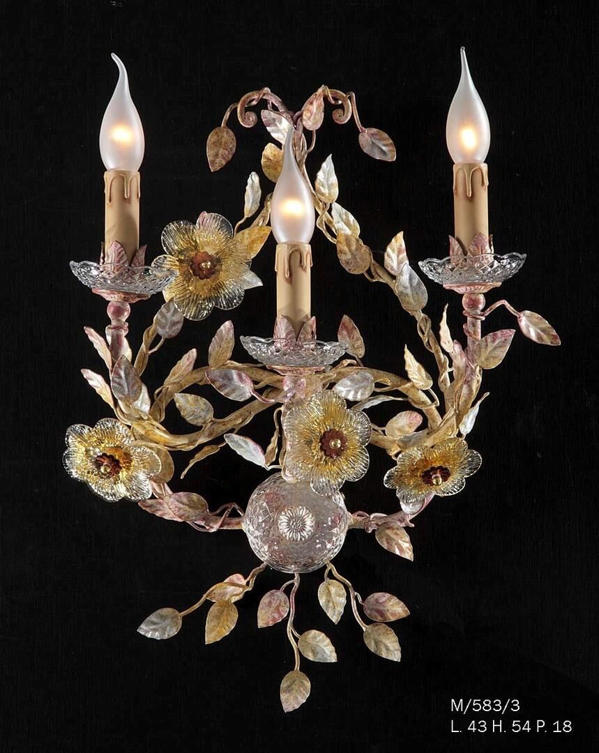Wall lights M/583/3 — Gallo, collection Classic
