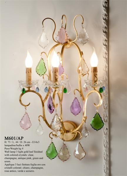 Wall lights M/601/Ap — Gallo, collection Classic