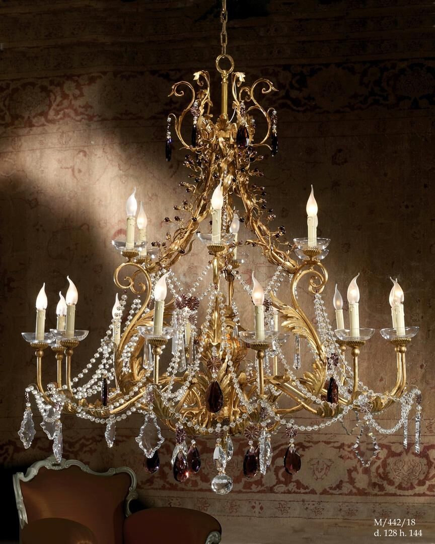 Chandeliers M/442/18 — Gallo, collection Classic