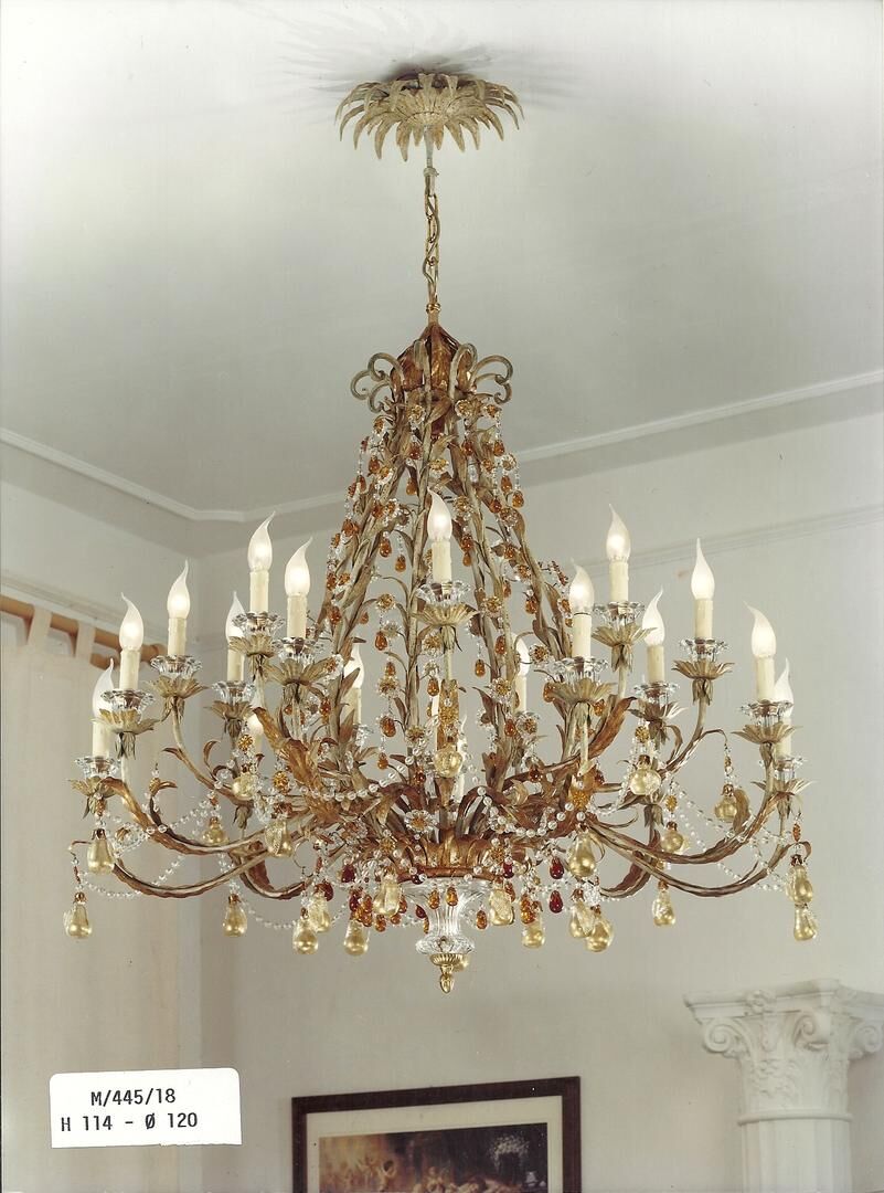 Chandeliers M/445/18 — Gallo, collection Classic