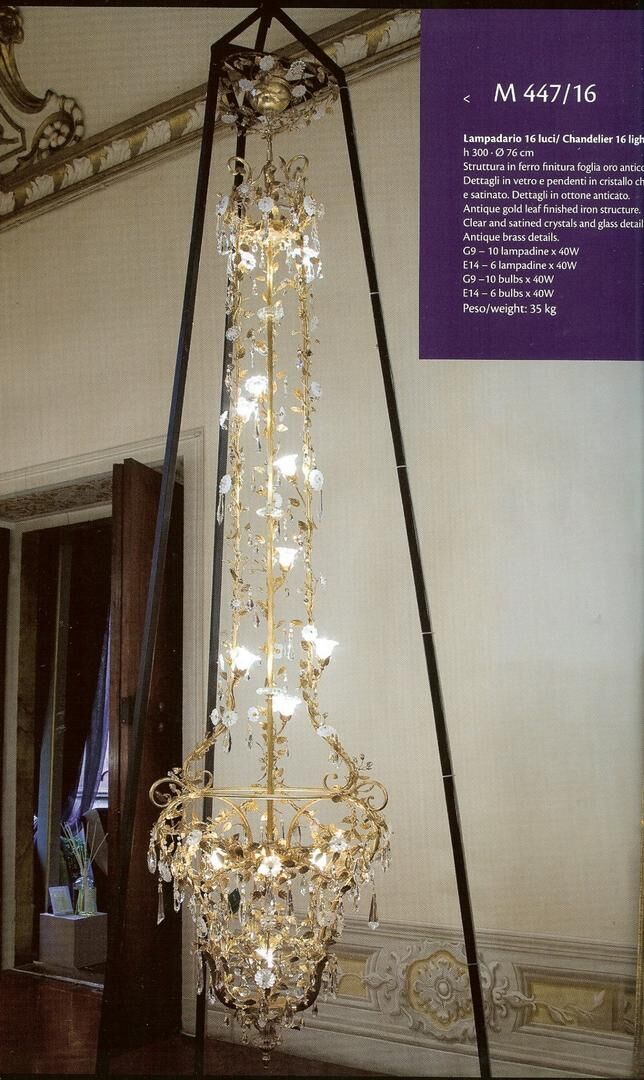 Chandeliers M/447/16 — Gallo, collection Classic
