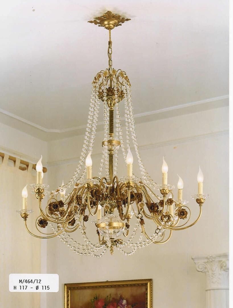 Chandeliers M/464/12 — Gallo, collection Classic