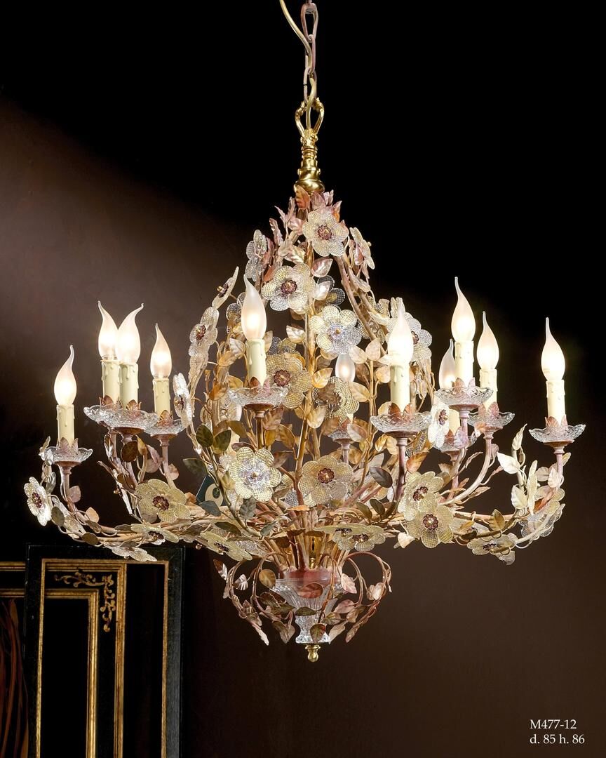 Chandeliers M/477/12 — Gallo, collection Classic
