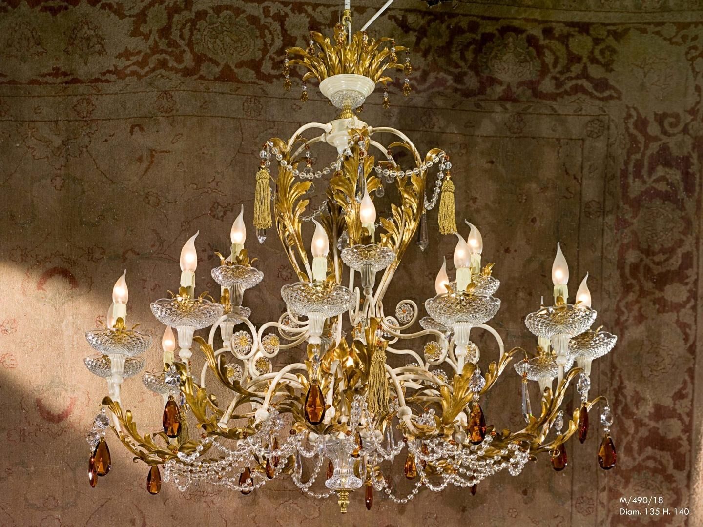 Chandeliers M/490/18 — Gallo, collection Classic