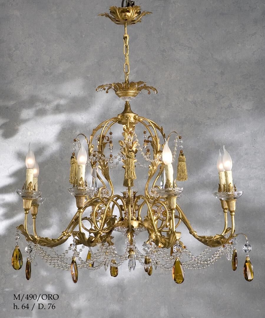 Chandeliers M/490/Or — Gallo, collection Classic