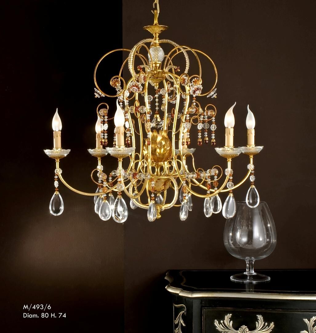 Chandeliers M/493/6 — Gallo, collection Classic