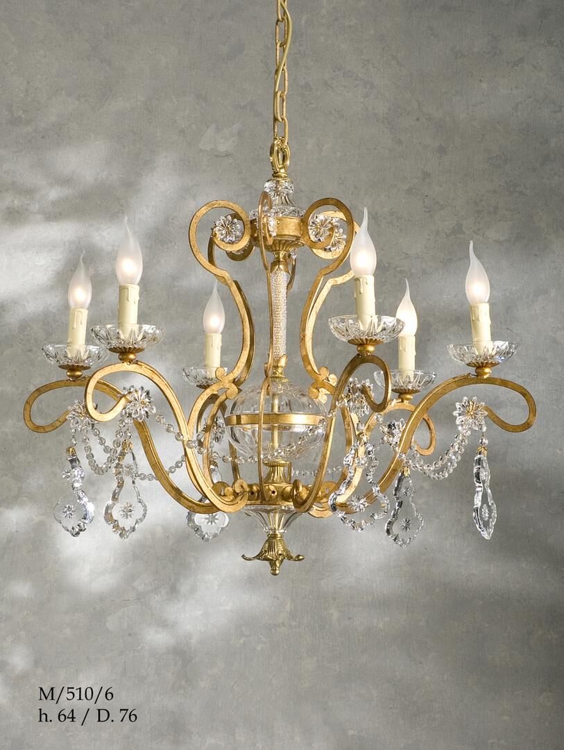 Chandeliers M/510/6 — Gallo, collection Classic