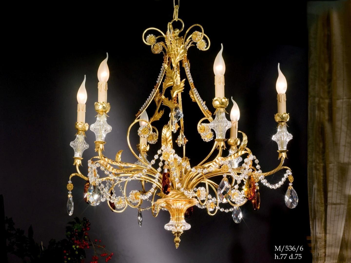 Chandeliers M/536/6 — Gallo, collection Classic