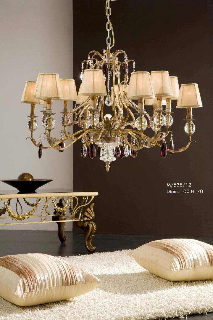 Chandeliers M/538/12 — Gallo, collection Classic