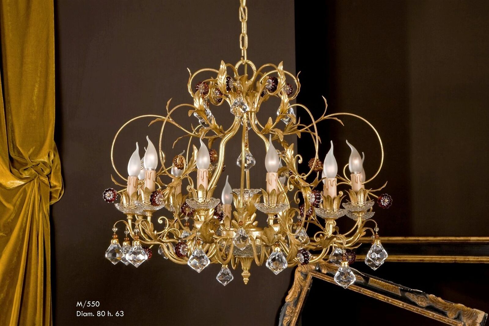 Chandeliers M/550 — Gallo, collection Classic